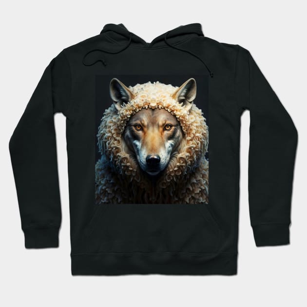 A wolf in sheep's clothing Hoodie by bogfl